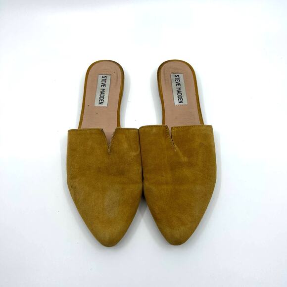 Steve Madden Ally Suede Slip On Mules Women's 6.5 US - Picture 1 of 9